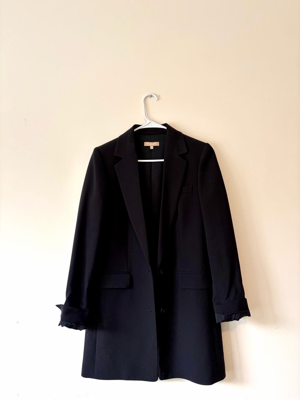 Michael Kors Collection Black Tailored Blazer